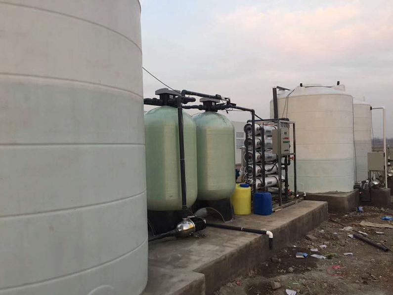 湖北中铁六局5吨单级反渗透